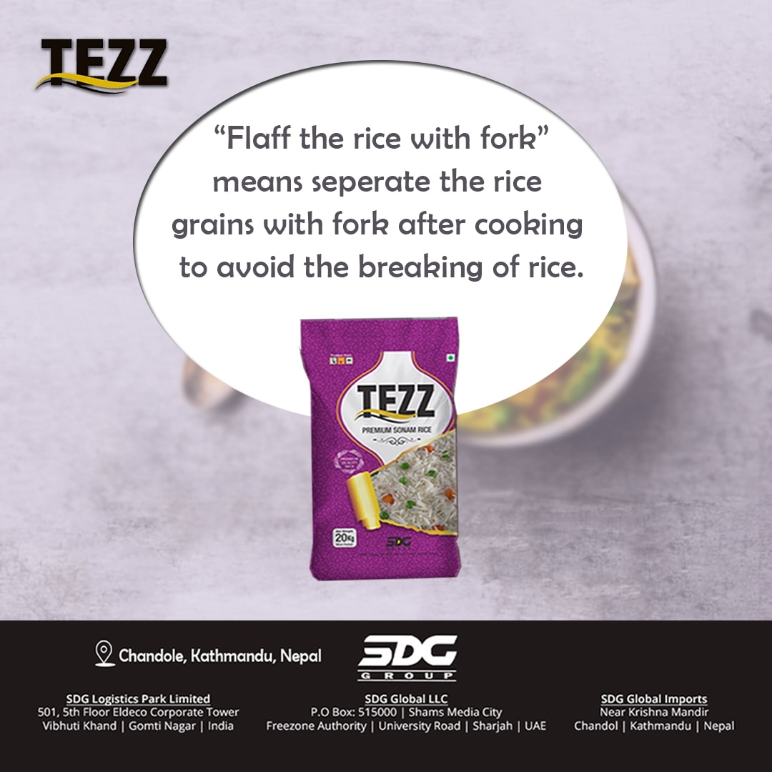 Tezz Sortex Clean Rice